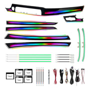BMW 5 Series F10/F11/F18 Ambient Dash Lighting Kit - For BMW F10 - Rainbow Full Kit product image 1
